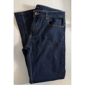 Kayden K  Dark Wash Blue Denim Skinny Leg Jeans Men's Size 34x32 SEE PHOTOS
